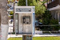 Es gibt sie noch in Griechenland: Telefonzellen